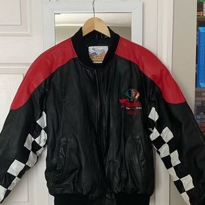 Excelled NASCAR Leather Jacket